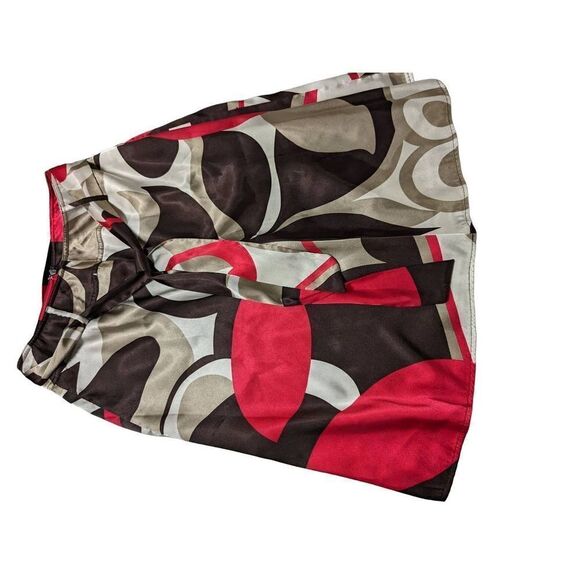 Worthington Women's Multicolor Skirt with Belt Size 6. - Picture 1 of 5